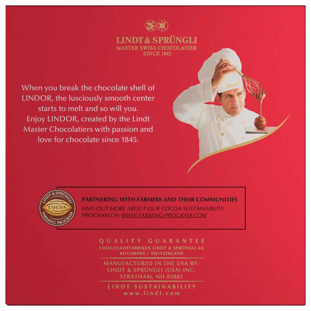 Lindt LINDOR truffles in a bowl at a party showing effortless sharing appeal