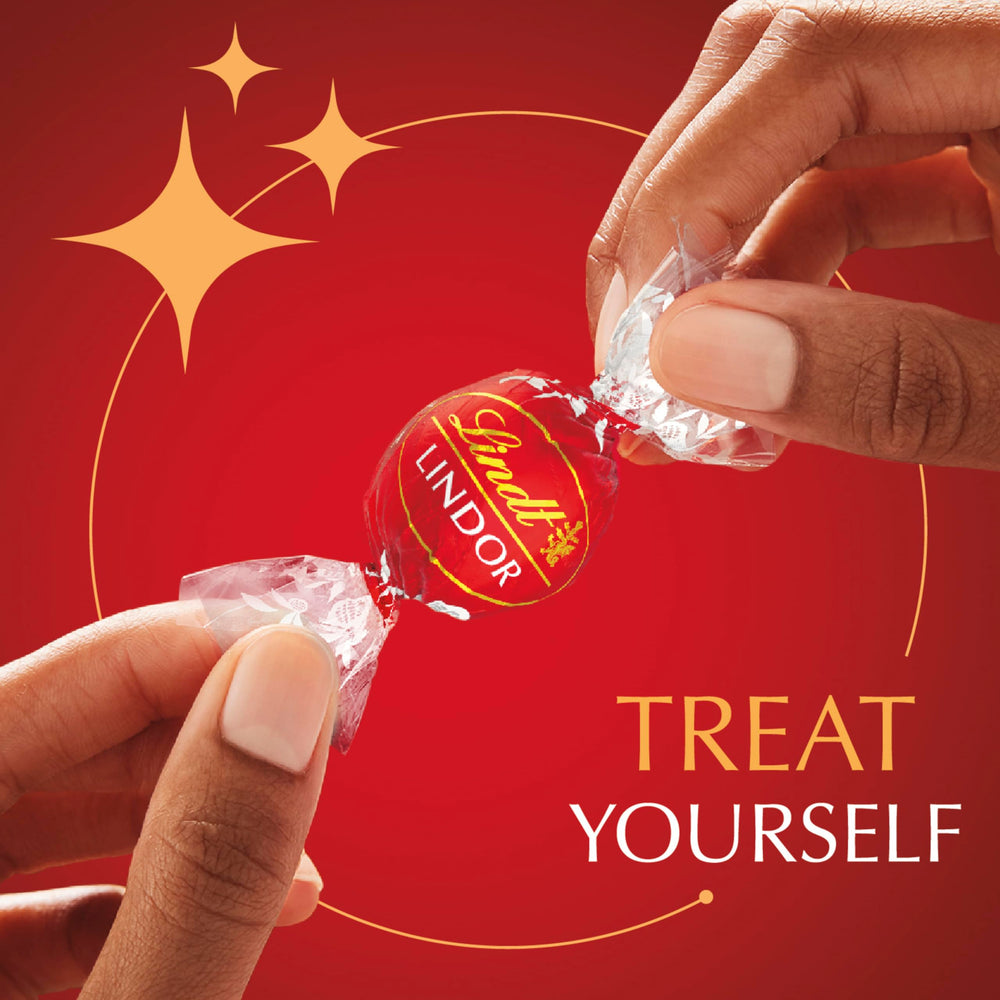 Lindt LINDOR truffles in serving bowl ideal for parties and sharing
