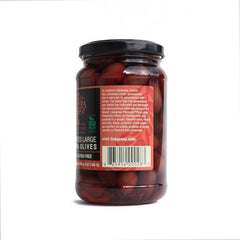 liokareas olive closeup showing meaty texture and rich color