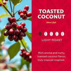Lion Coffee single pod top view demonstrating sealed freshness and easy use