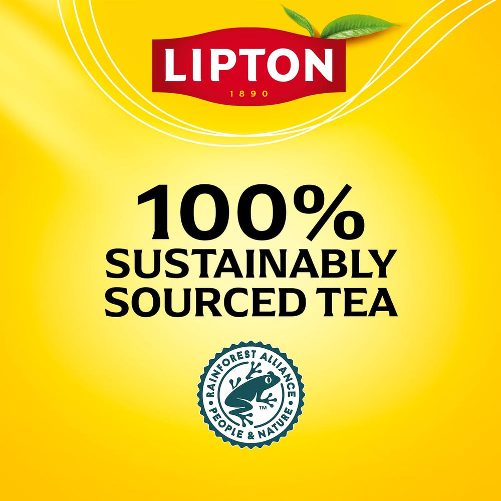 Lifestyle scene with Lipton decaf tea on a kitchen table for gatherings