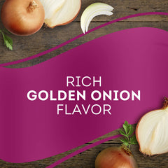 Lipton Golden Onion opened envelopes with mix ready to use for convenience