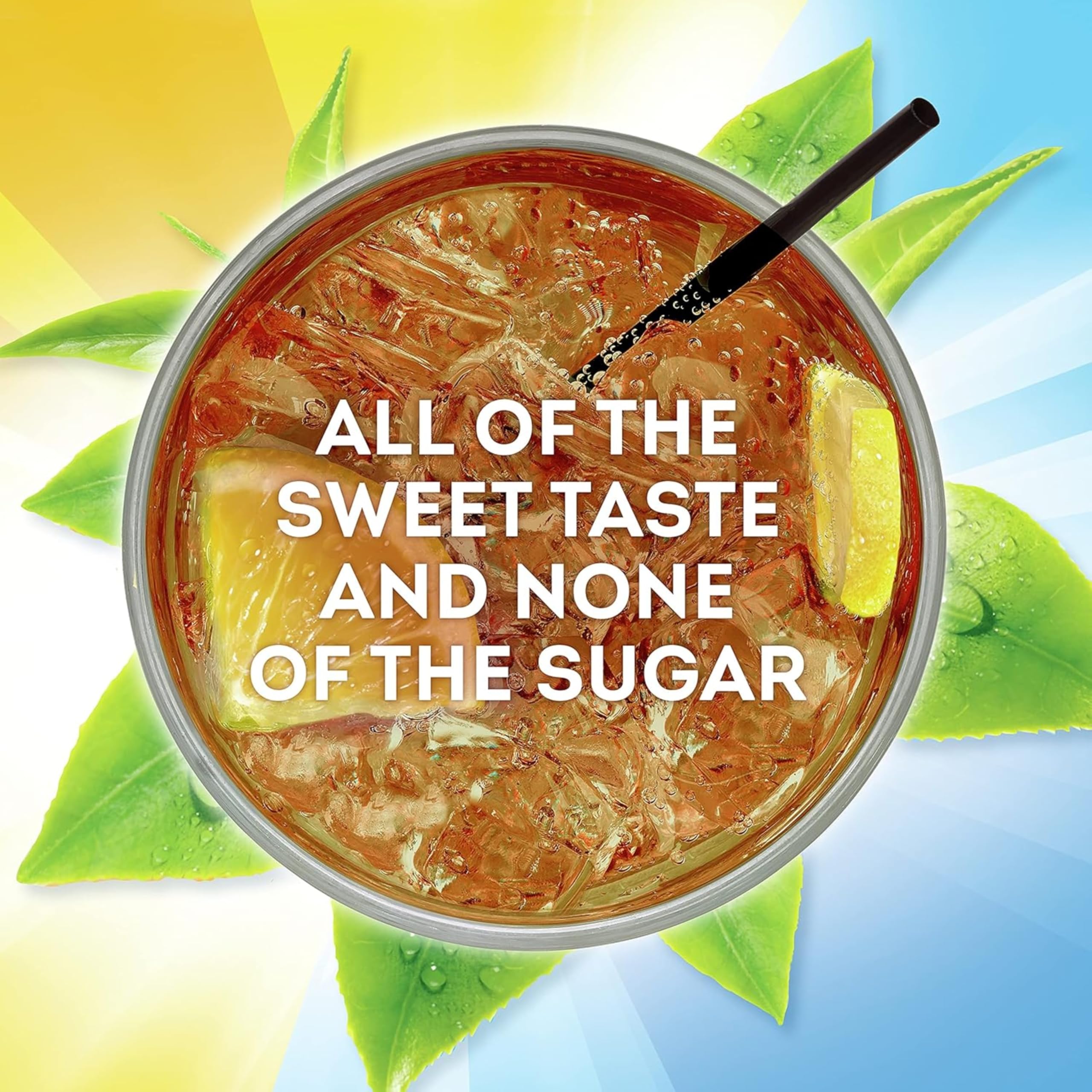 Lipton label close-up showing ingredients and mixing directions for convenience