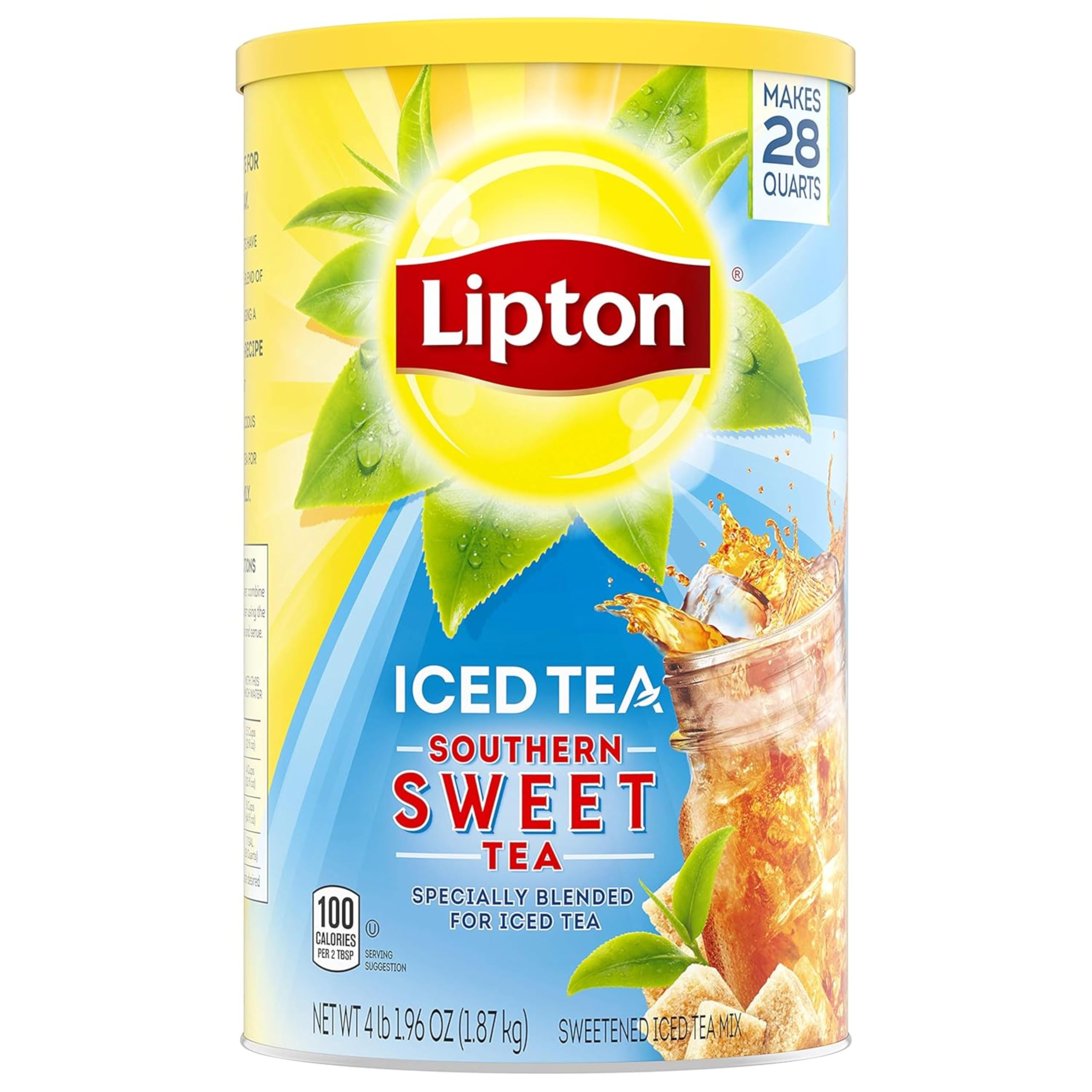 Lipton mix powder close-up revealing fine texture for fast dissolving and smooth taste