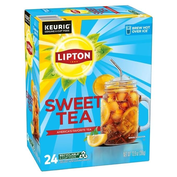 Lipton packaging sustainability label showing Rainforest Alliance sourcing