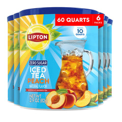 Lipton front canister showing packaging and quick preparation benefit