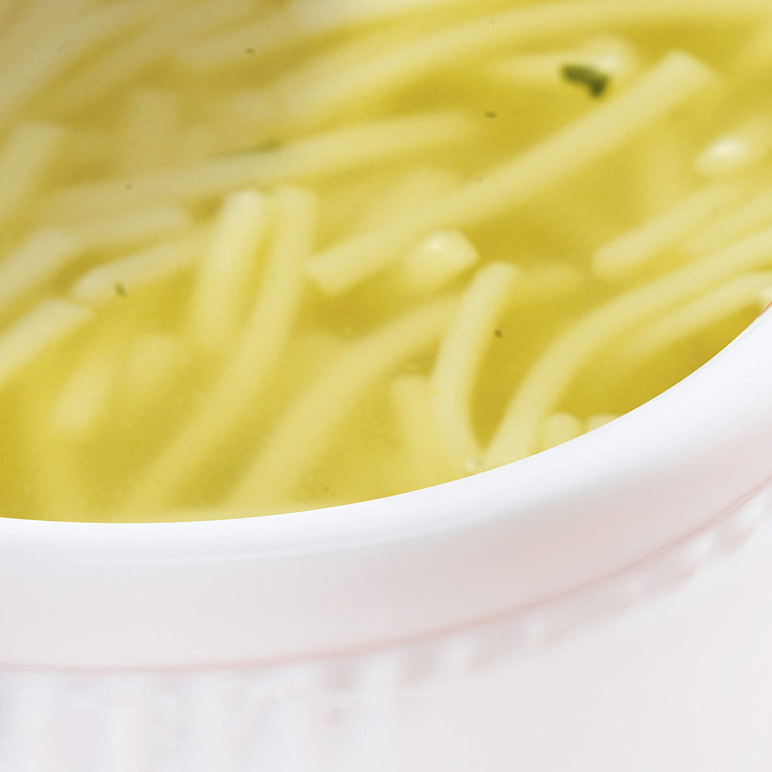 SOUP SECRETS bowl next to measuring cup showing portion and serving size