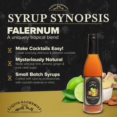 Liquid Alchemist syrup being poured to show ease of use and viscosity