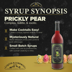 Liquid Alchemist syrup pouring to show texture and easy mixing benefit