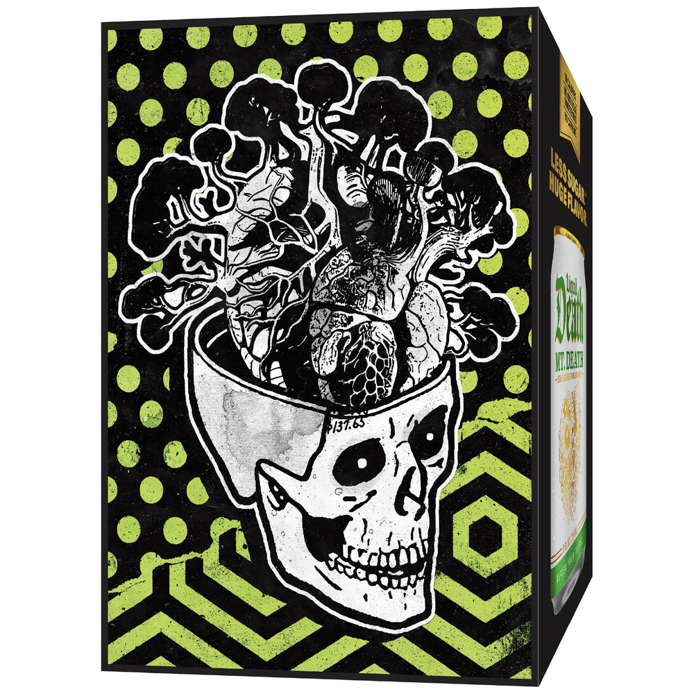 Liquid Death lifestyle image in cooler showing portability and refreshment