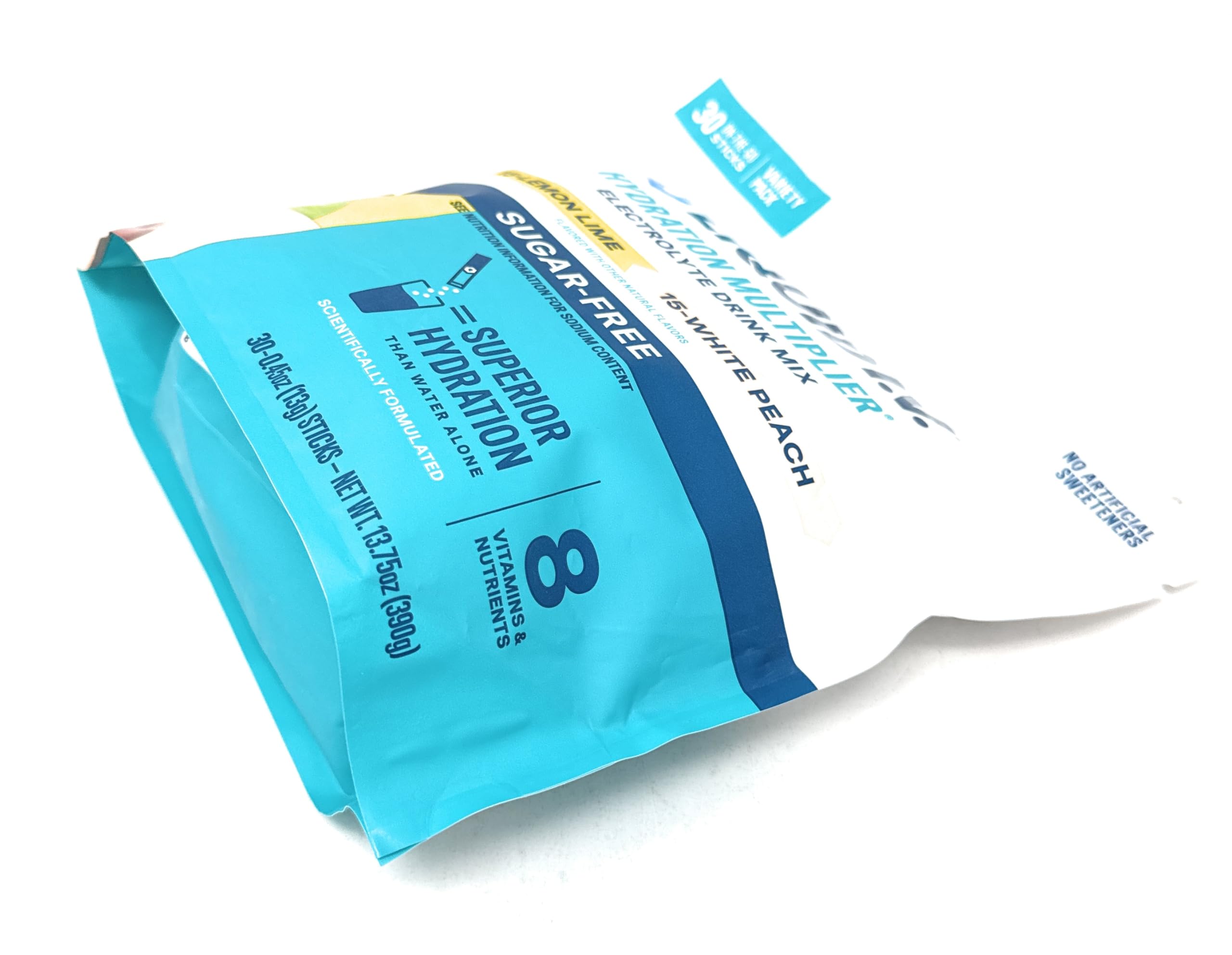 Liquid I.V. sticks in a gym bag ready for workout or travel hydration