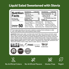 Liquid+ individual pouch close-up highlighting convenient sip