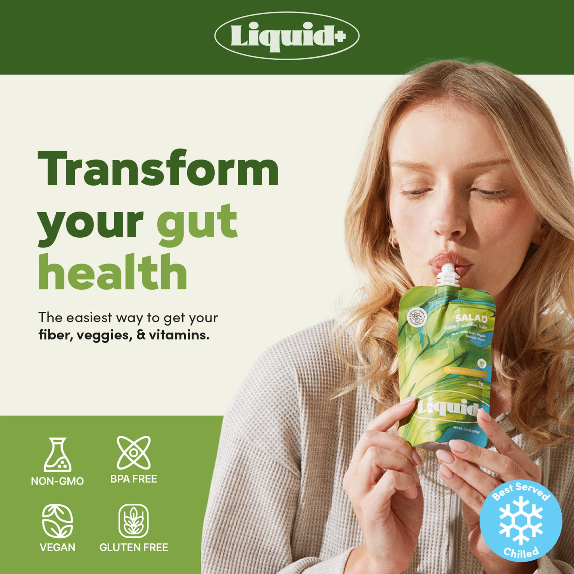 Liquid+ lifestyle breakfast table setting promoting daily routine