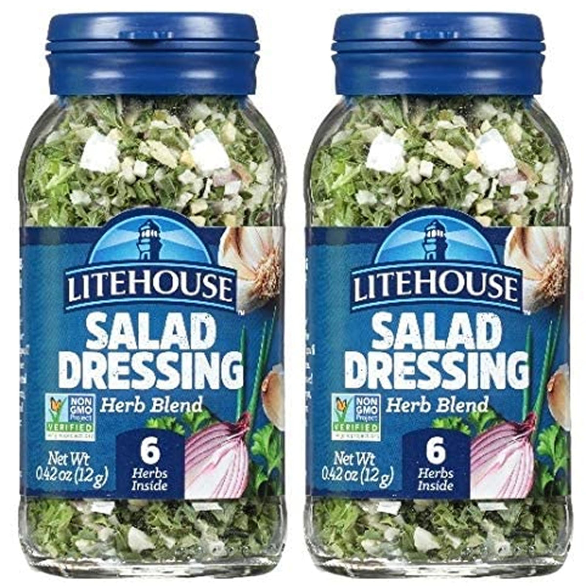 LITEHOUSE front label jar showing product branding and convenience