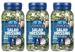 LITEHOUSE front packaging showing salad herb blend and benefits