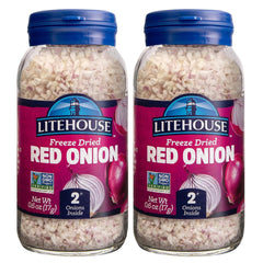 LITEHOUSE front packaging showing two 0.60 oz jars and pantry-ready convenience