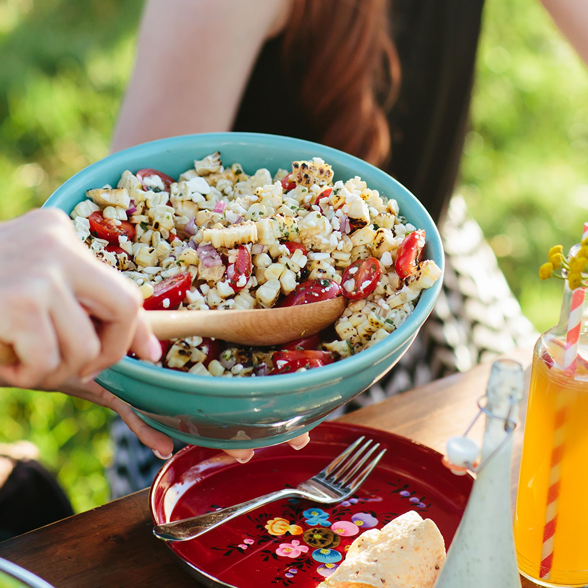 LITEHOUSE label detail emphasizing Non-GMO and gluten-free benefit