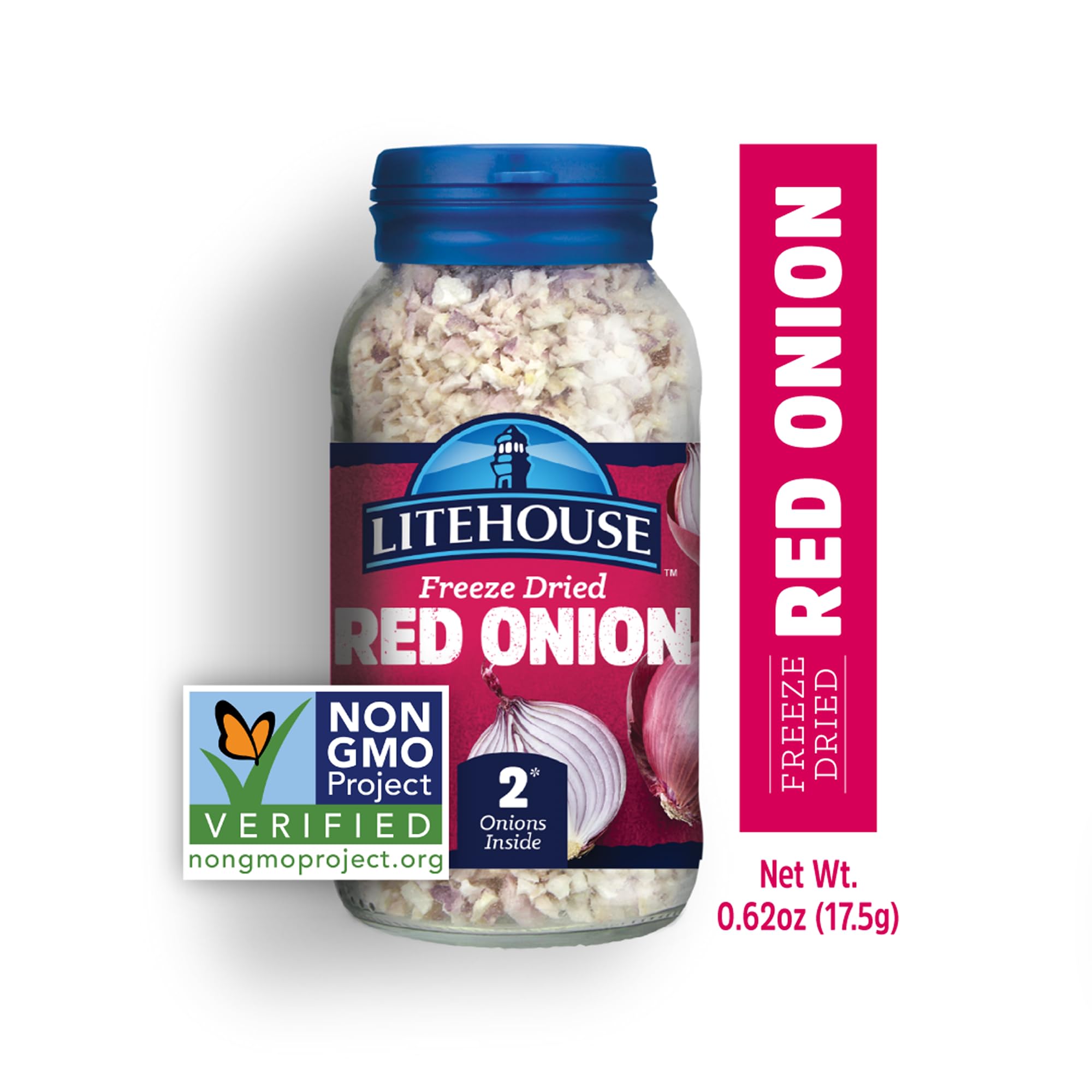 LITEHOUSE label and nutrition panel showing non-GMO, gluten-free, keto benefits