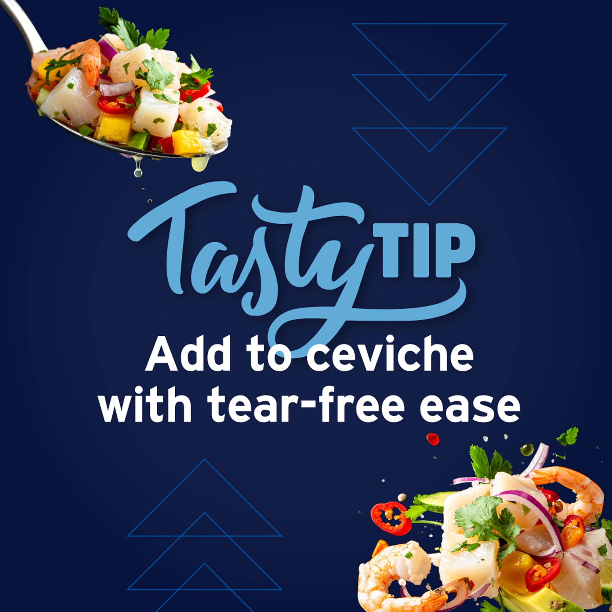 LITEHOUSE sprinkled on salad adding fresh onion flavor without chopping