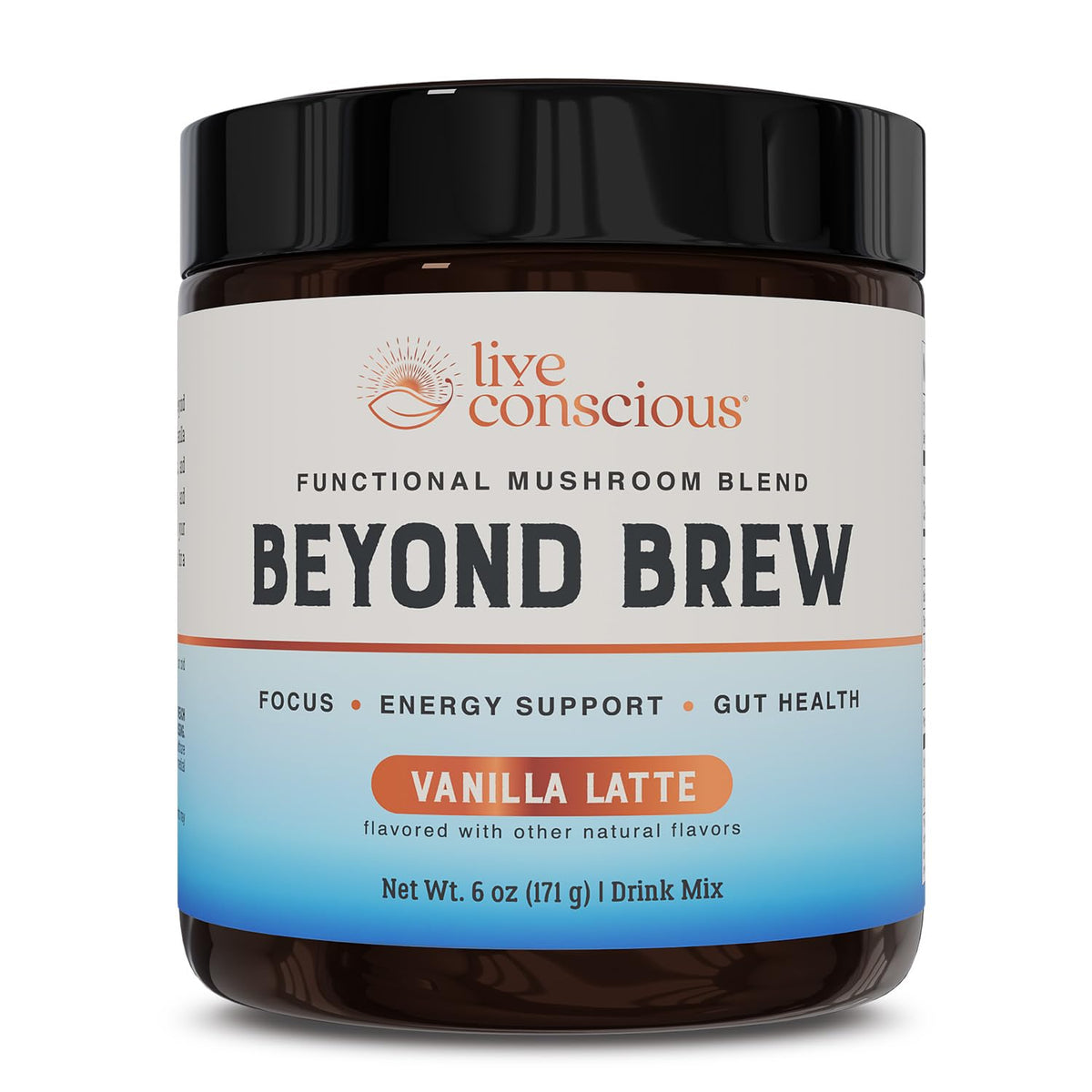 Live Conscious product front packaging showing label and benefits