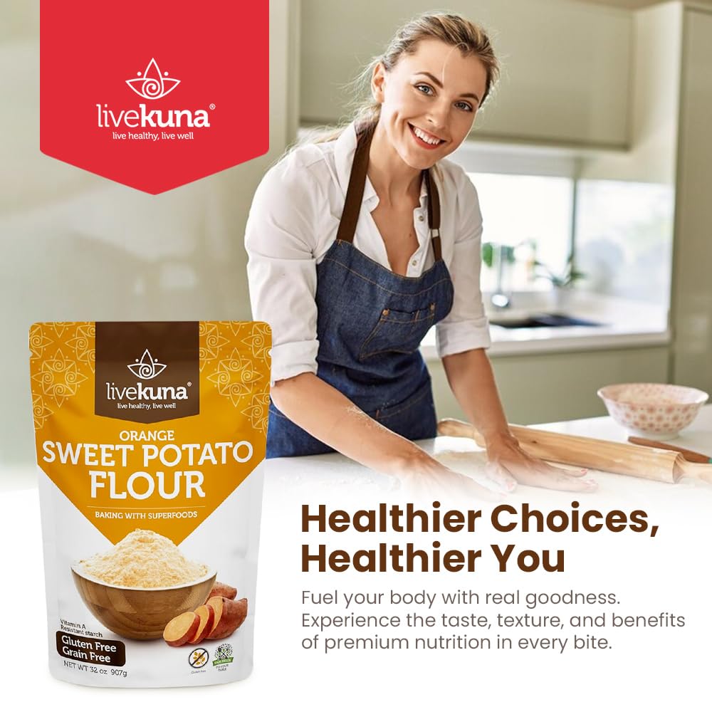LiveKuna flour thickening a sauce in pot demonstrating smooth consistency