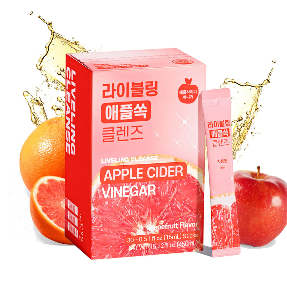 LIVELING front packaging showing grapefruit sticks and key benefits