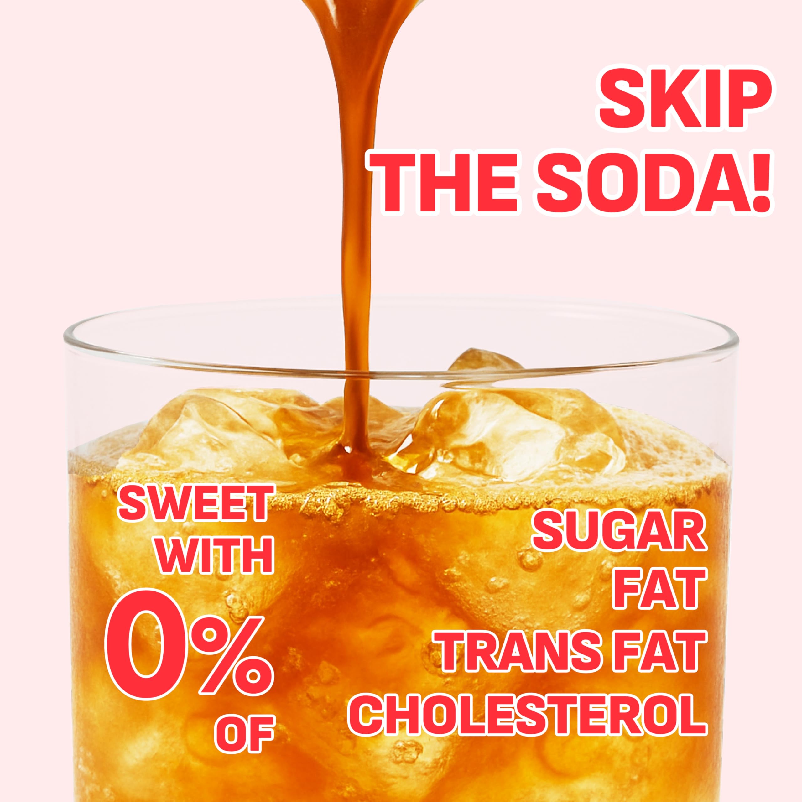 LIVELING mixed in sparkling water glass illustrating refreshing serve