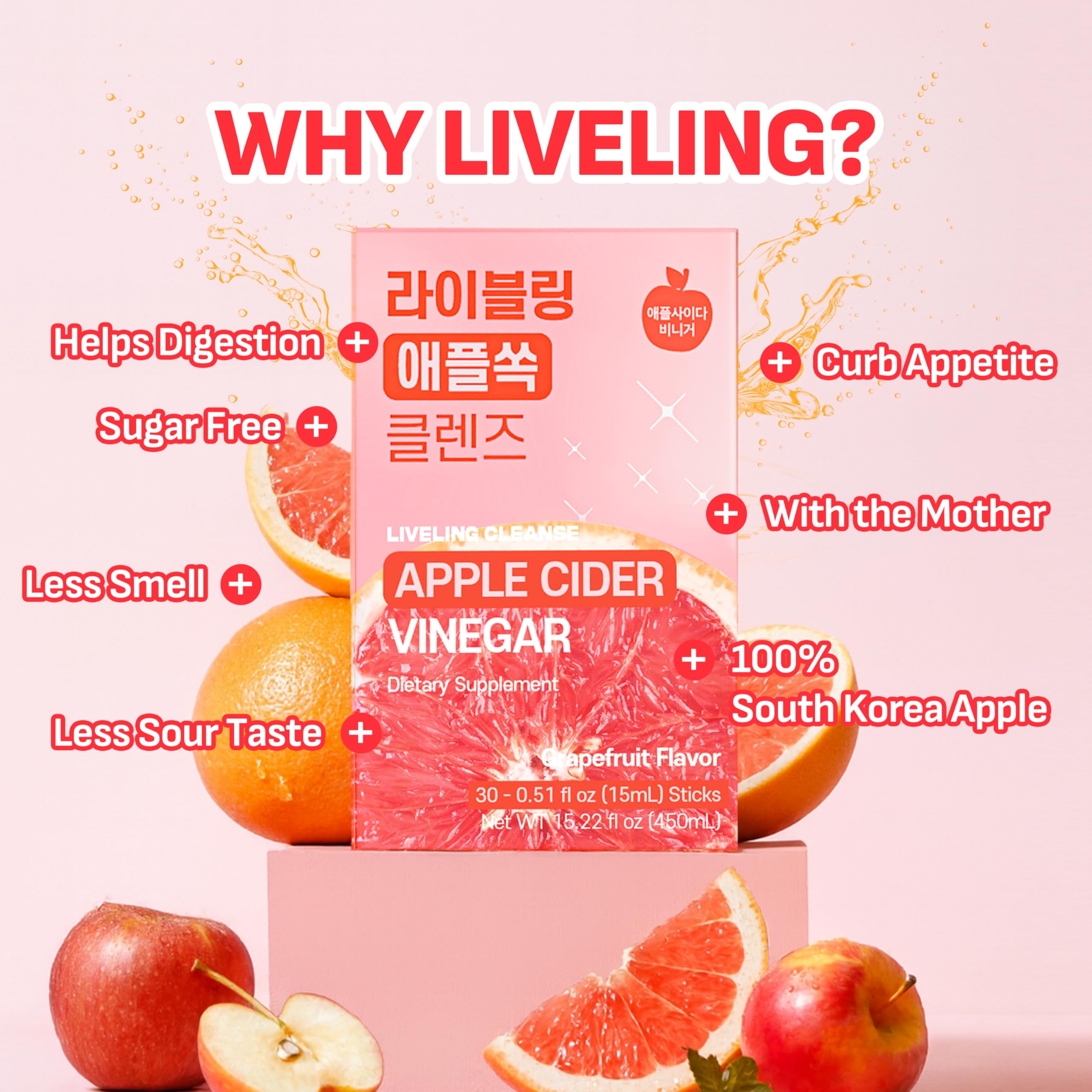 LIVELING single stick sachet close-up highlighting portable convenience