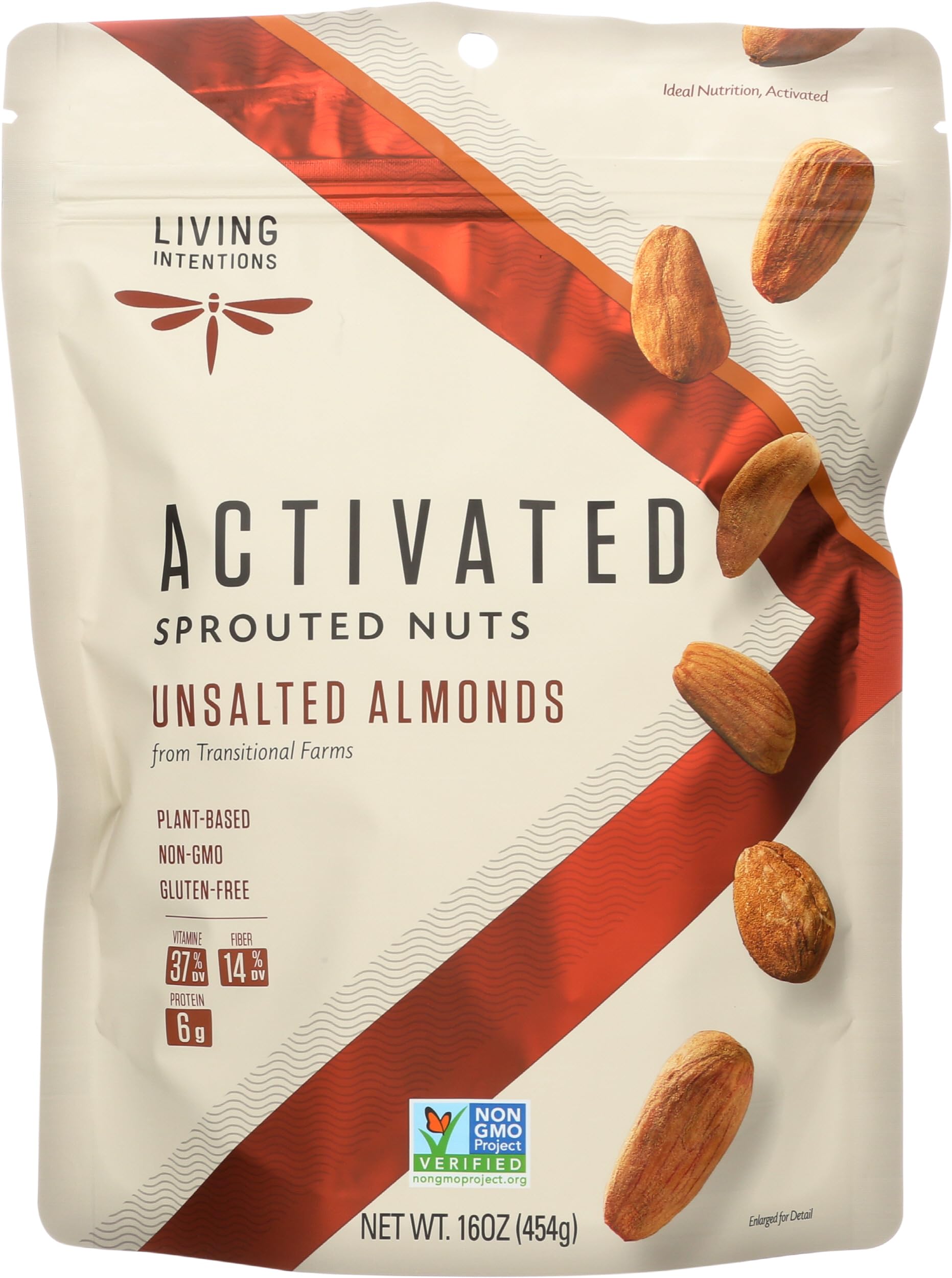 Living Intentions front packaging showing 16 oz bag and brand