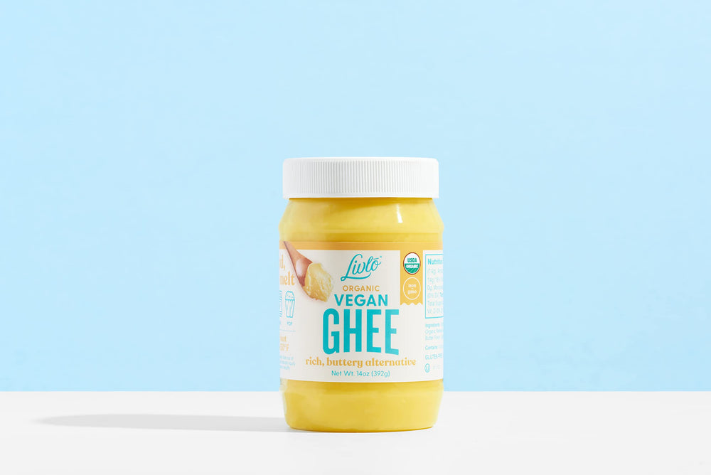 LIVLO product label and ingredient list emphasizing organic oils