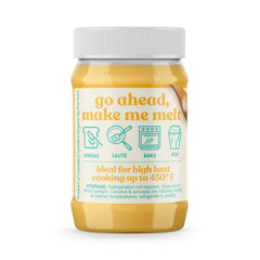 LIVLO open jar with spoon displaying creamy texture and easy scooping