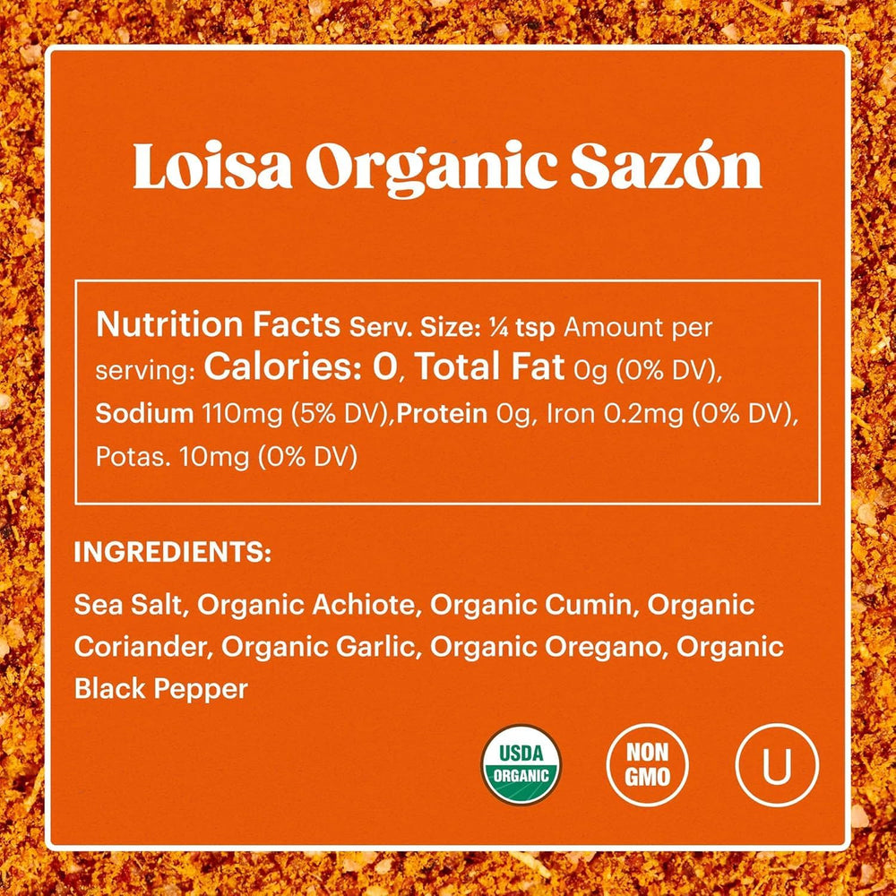 Loisa spoonful close-up texture of spices showing natural ingredients benefit