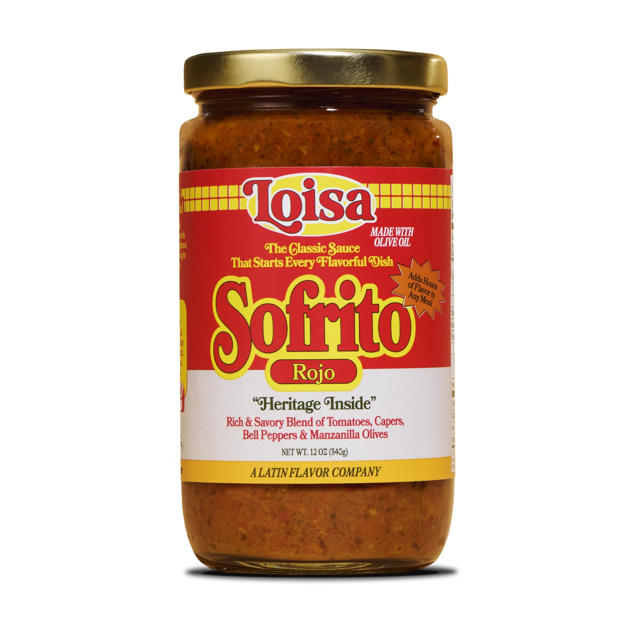 Loisa front label showing product name and clean ingredient promise