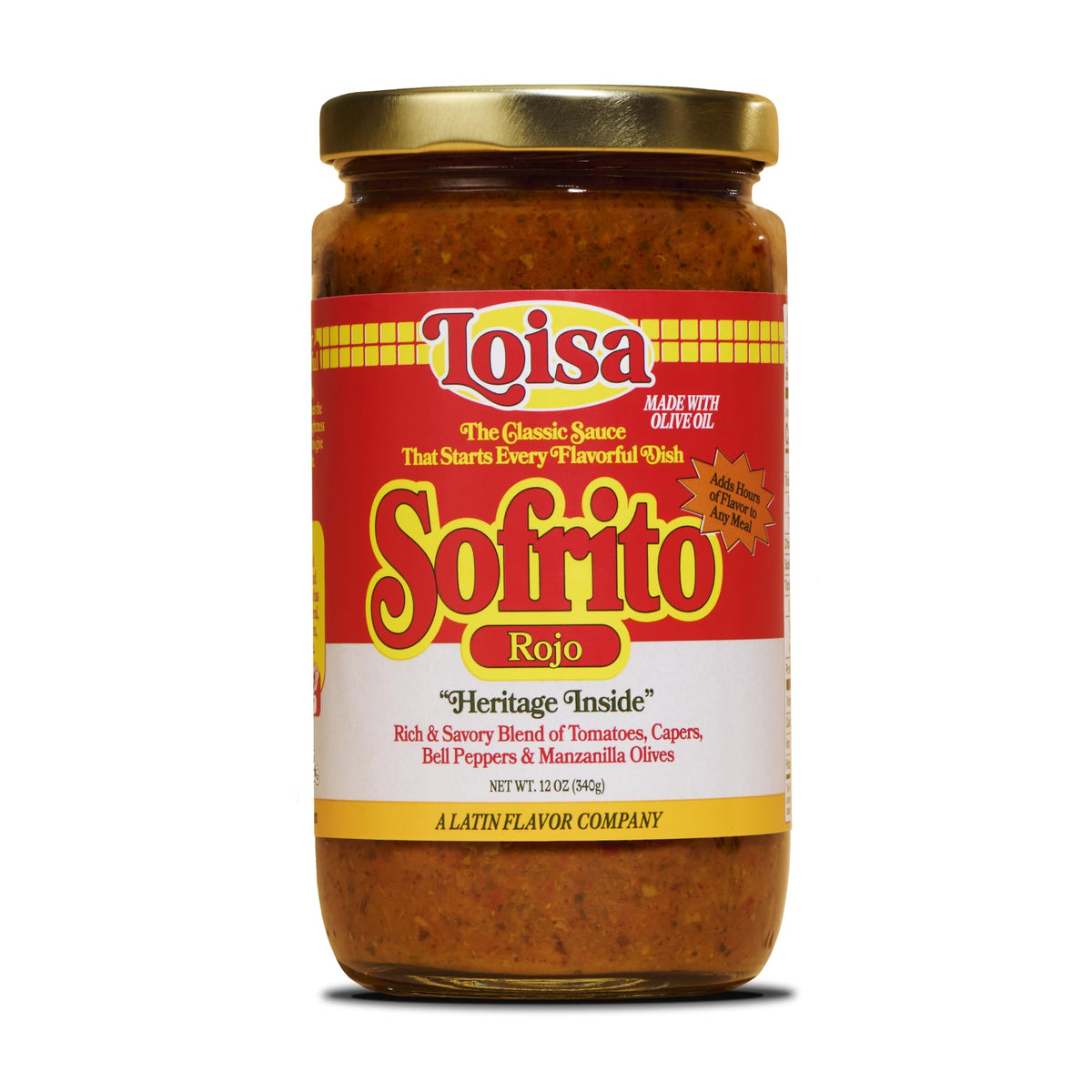 Loisa front label showing product name and clean ingredient promise