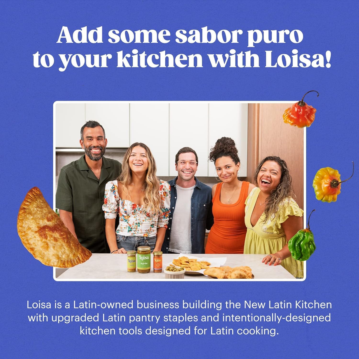 Loisa served over rice bowl illustrating bright savory finishing benefit