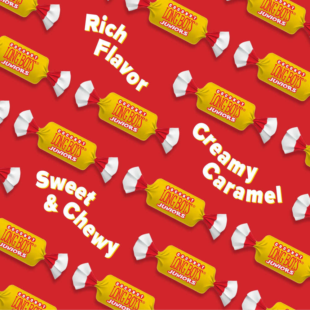 Long Boys candy beside a coin showing 0.39 oz size and portion clarity