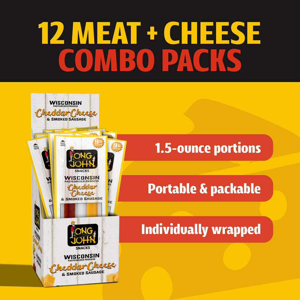 Long John Snacks held in hand to show true 1.5-ounce portion size