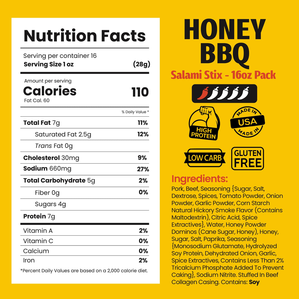 Long John Snacks close-up texture of honey BBQ stick highlighting artisanal smoke flavor