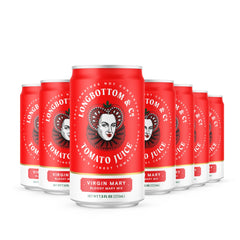 Longbottom & Co front packaging shows cans and highlights convenience