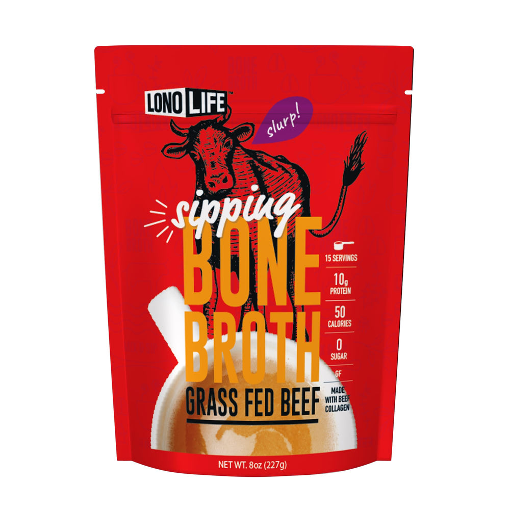 LonoLife front packaging showing 8oz tub and product name for easy ID and convenience