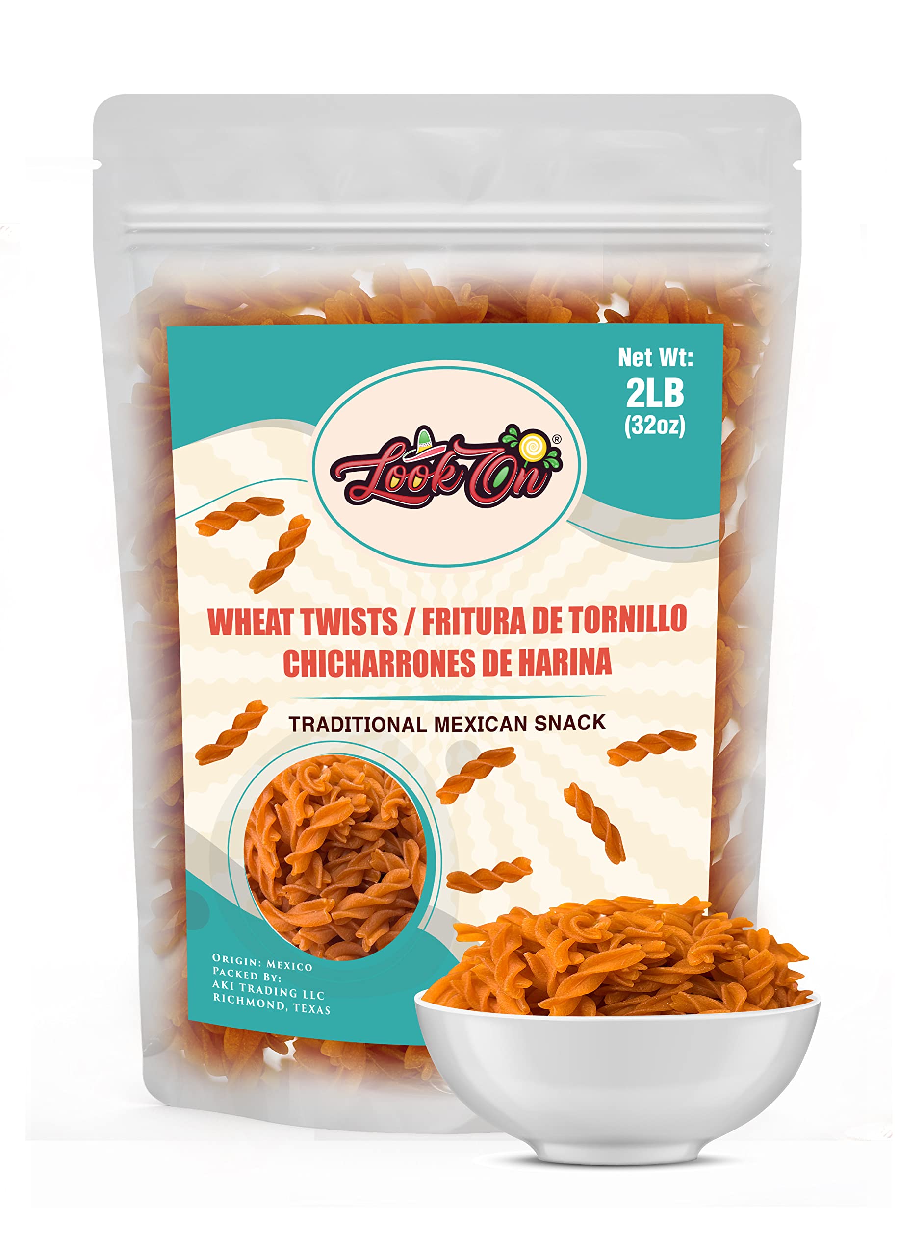 LookOn front packaging showing 2LB bag and brand for easy identification
