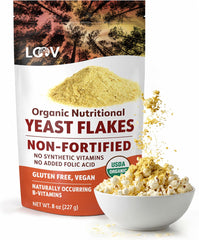 LOOV front packaging 8oz bag clear label shows vegan benefits