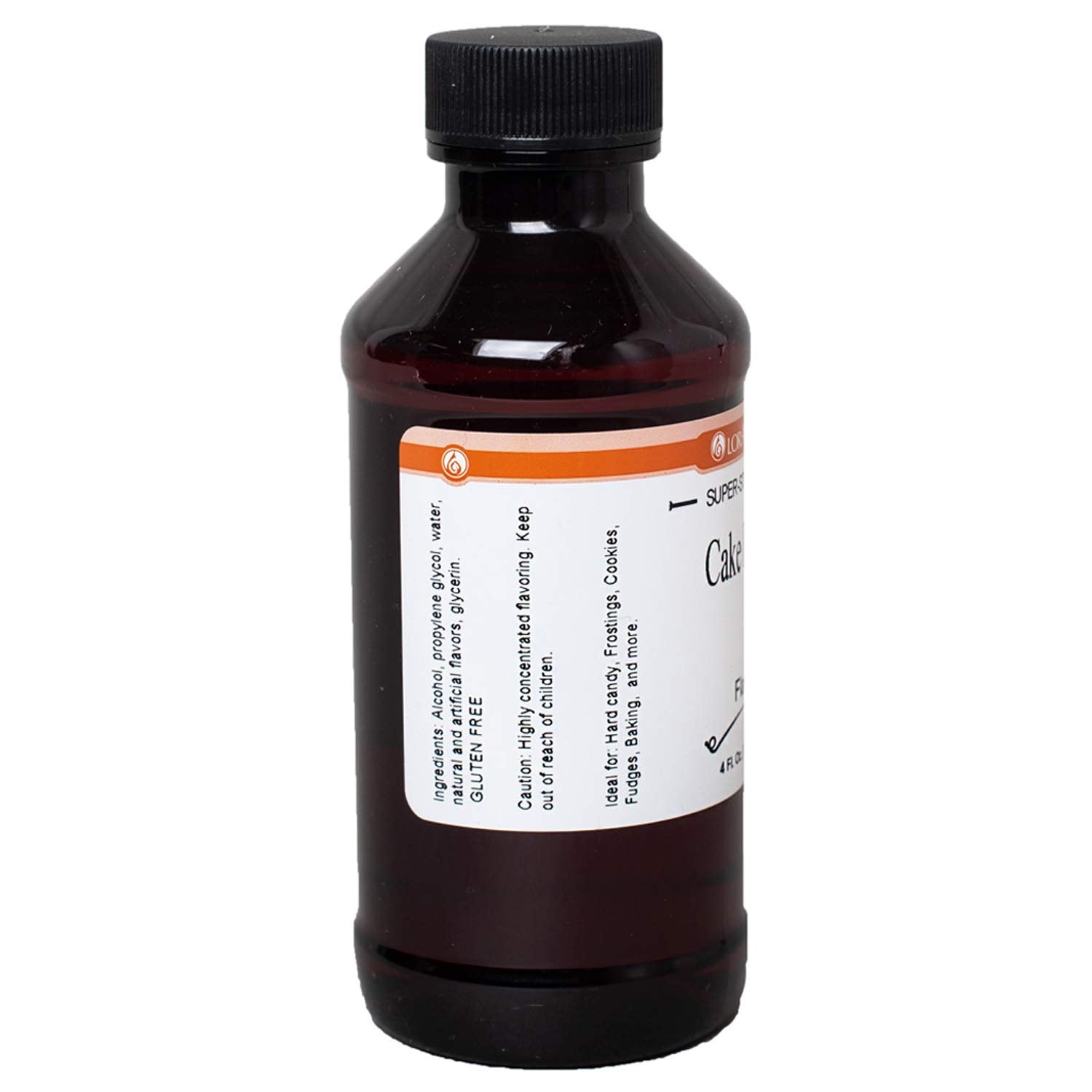 Close-up of LorAnn Oils dropper dispensing a drop to control concentrated cake batter flavor