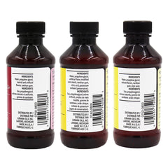 Close-up of LorAnn bottle label and cap, highlighting measurements and durable emulsion benefit