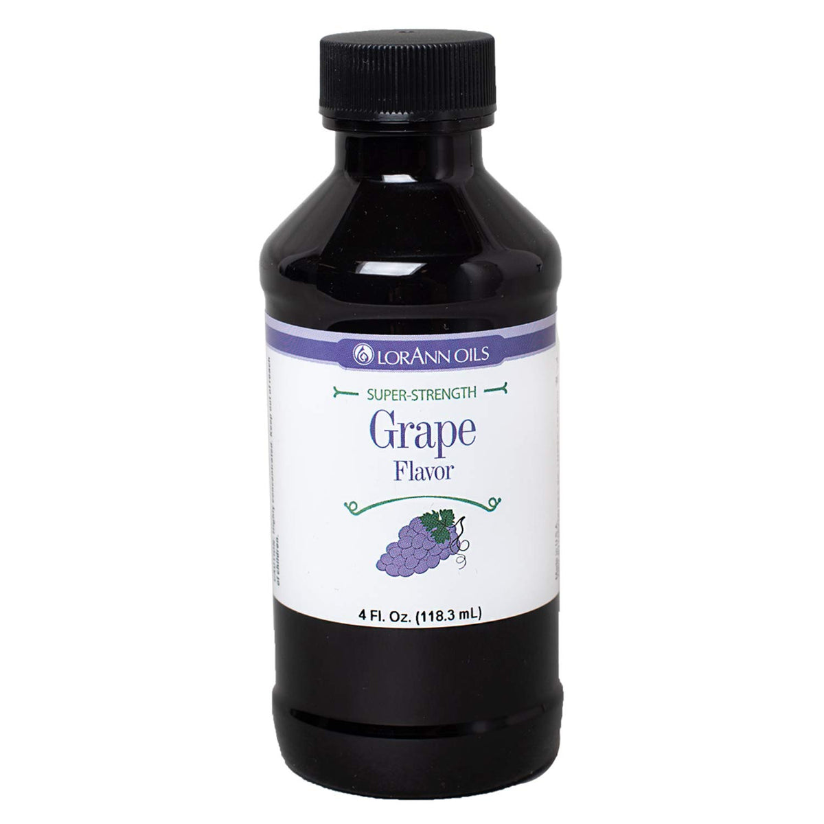 LorAnn Oils grape SS front bottle showing label and size, clear product identification and usage