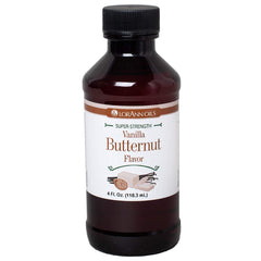 LorAnn bottle front view showing label and size, highlights concentrated flavor