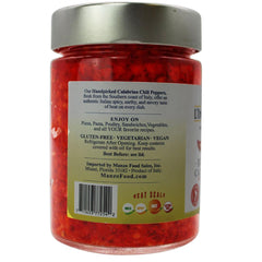 L'Oro Del Sud crushed chili texture close-up showing coarse body