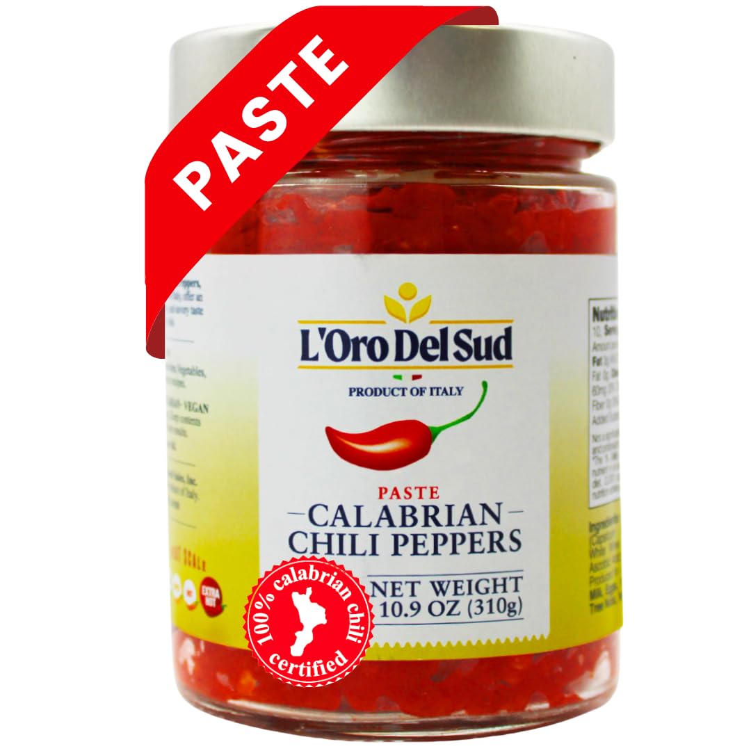 L'Oro Del Sud jar front view showing label and mild paste benefit