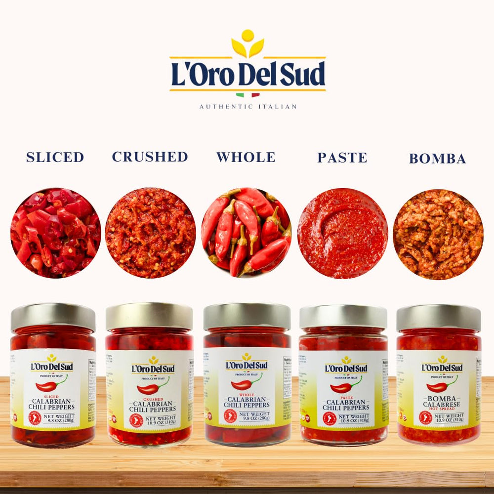 L'Oro Del Sud label and ingredients view for transparent sourcing