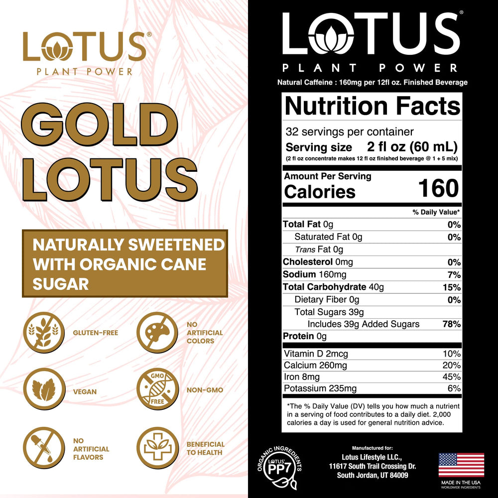 Lotus Plant Power concentrate in gym bag with water bottle showing on-the-go energy benefit
